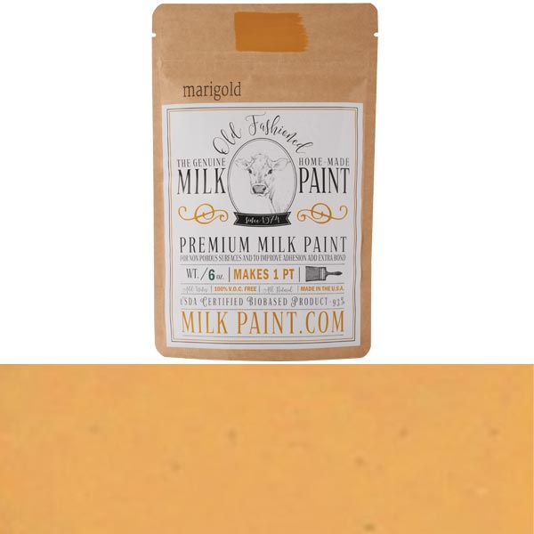 Old Fashioned Milk Paint Marigold Yellow Pint