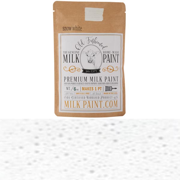 Old Fashioned Milk Paint Snow White Pint