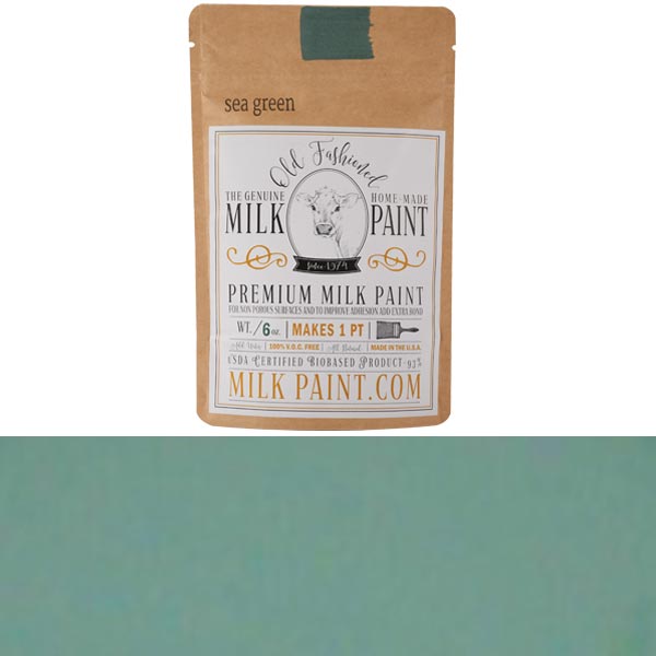 Old Fashioned Milk Paint Sea Green Pint