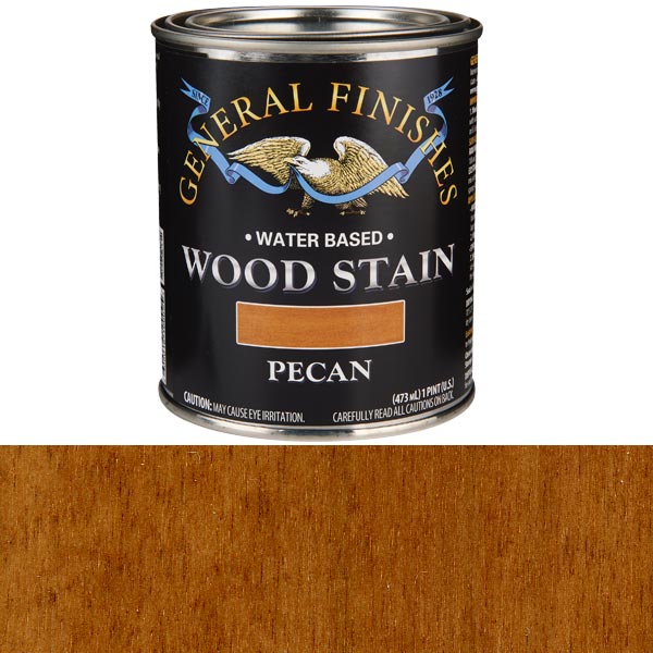 Wood Stain, Water Based, Pecan Stain, Pint