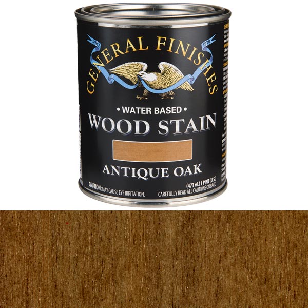 Wood Stain, Water Based, Antique Oak Stain, Pint