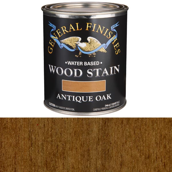 Wood Stain, Water Based, Antique Oak Stain, Quart