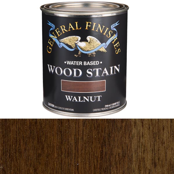 Wood Stain, Water Based, Walnut Stain, Quart