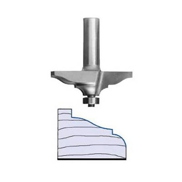 product: Whiteside 3298 Classical Ogee Table Edge Router Bit 1