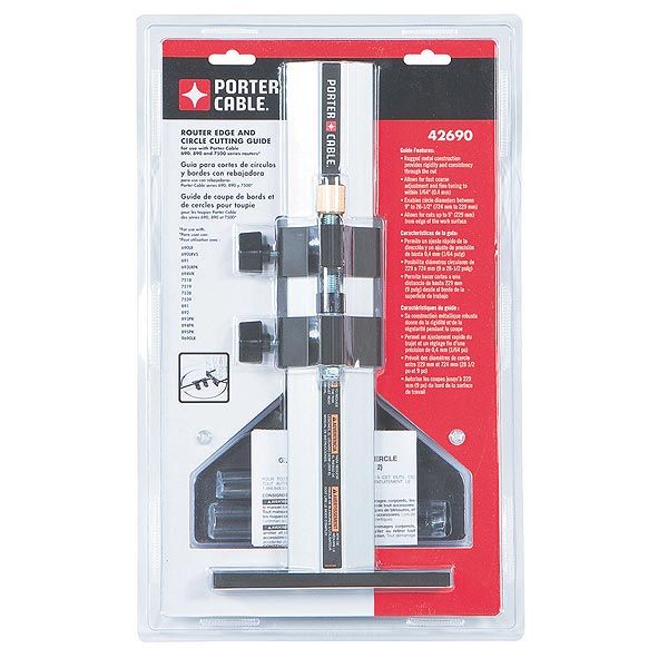 Porter-cable Router Edge And Circle Cutting Guide, Model 42690