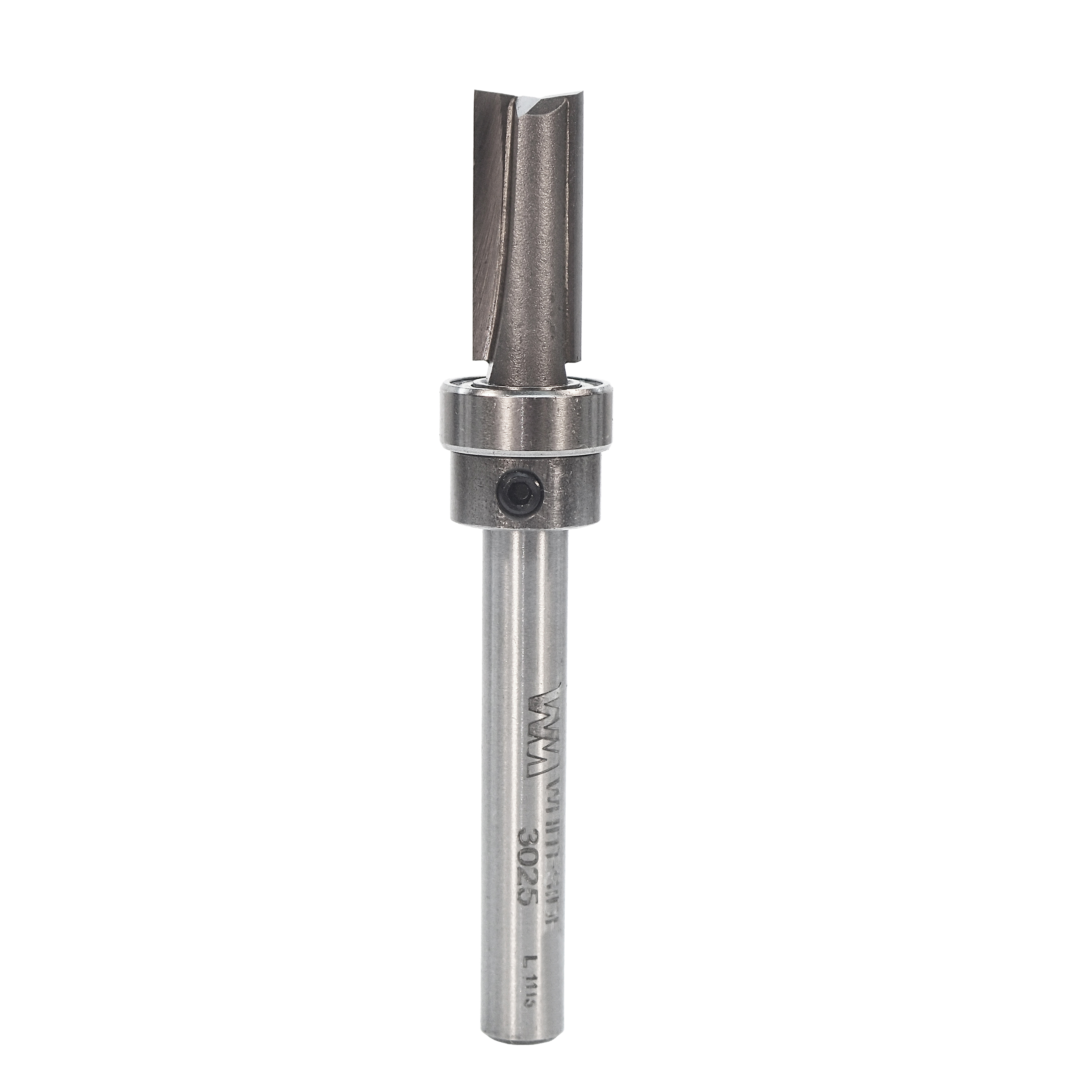 3025 Template Router Bit With Oversize Bearings 5/16" D X 3/4" Cl X 2-3/4" Ol 1/2" Bd