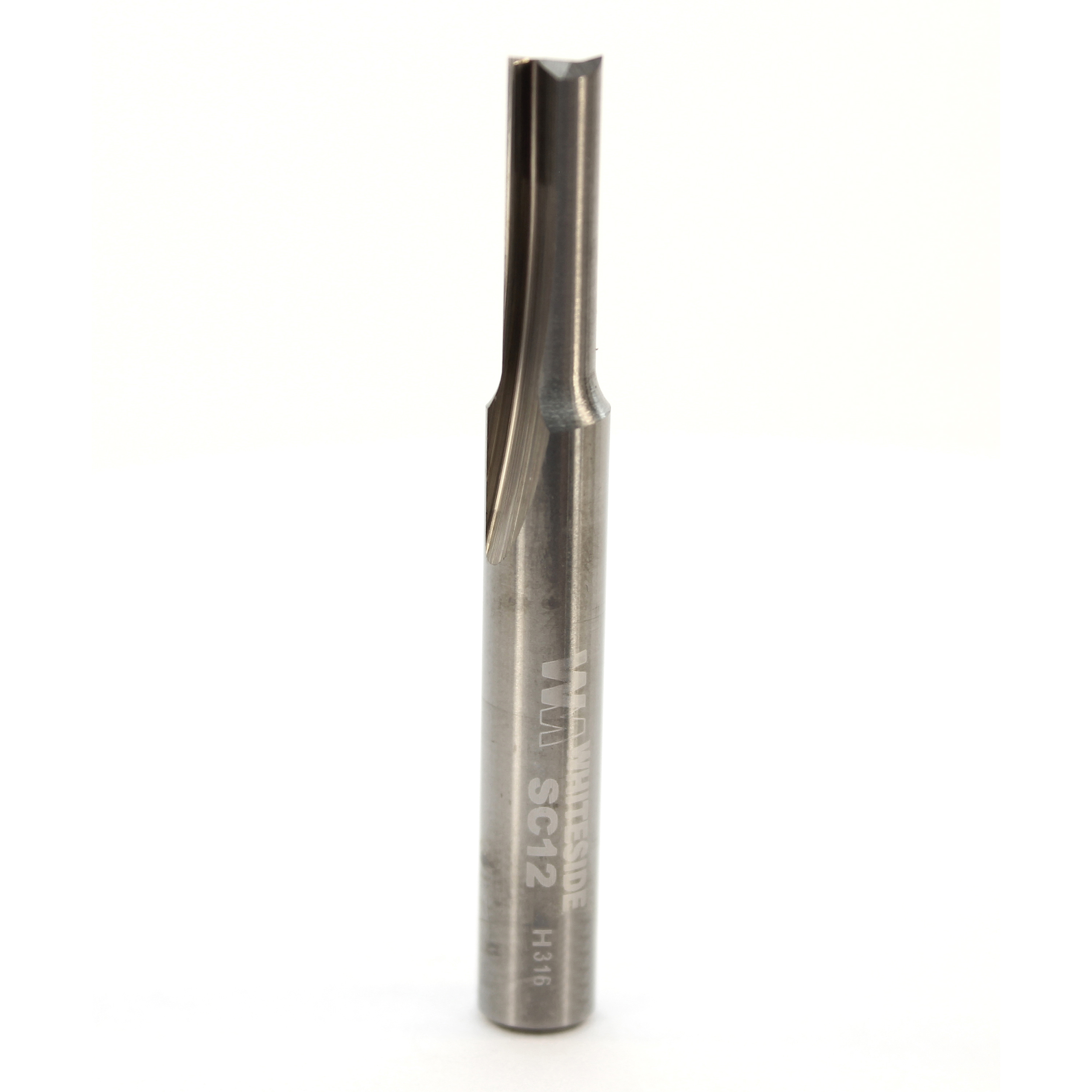 product: Whiteside SC12 Straight Router Bit Double Flute 3/16