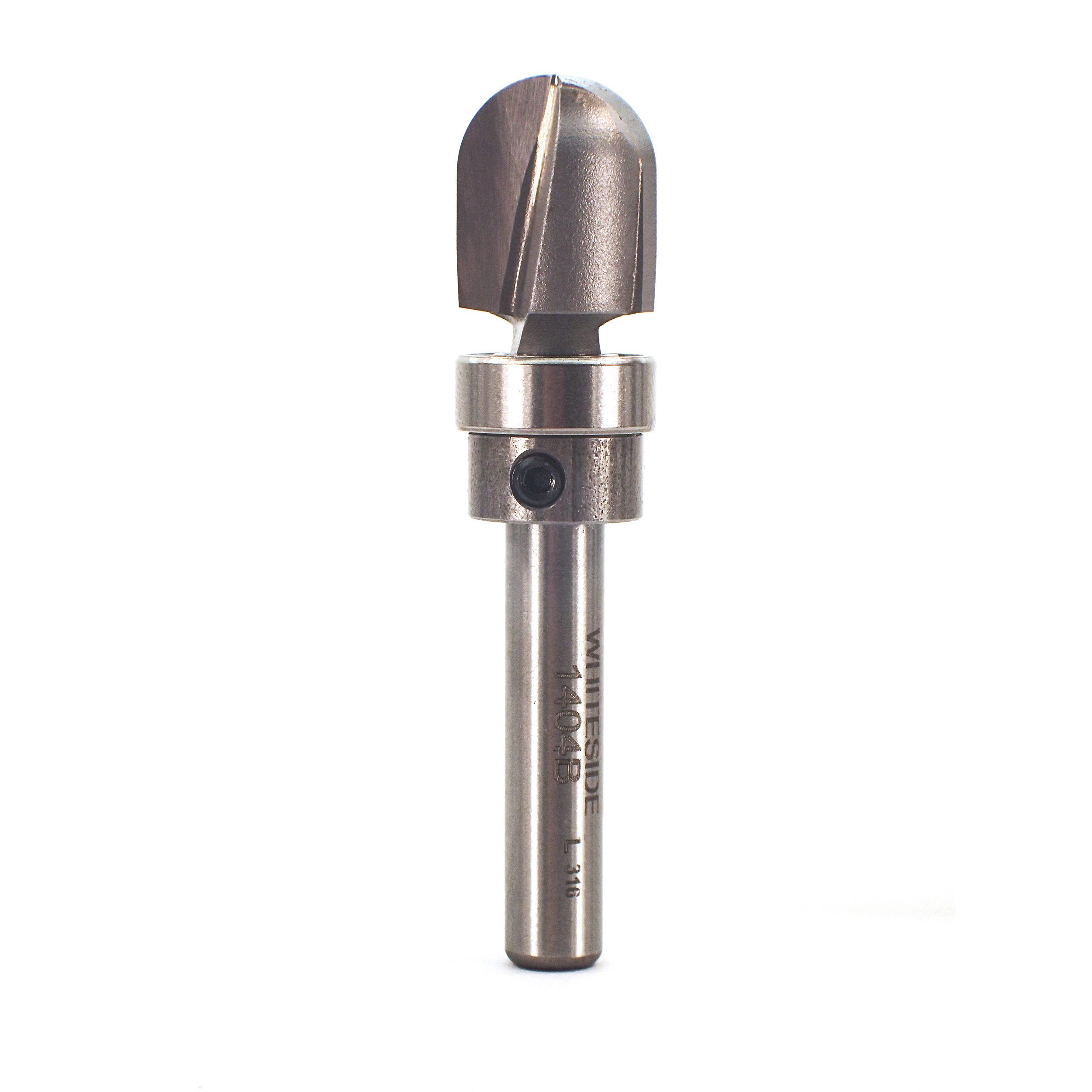 1404b B9 Bearing Round Nose Router Bit With Bearing Guide 1/4" R X 1/2" D X 5/8" Cl