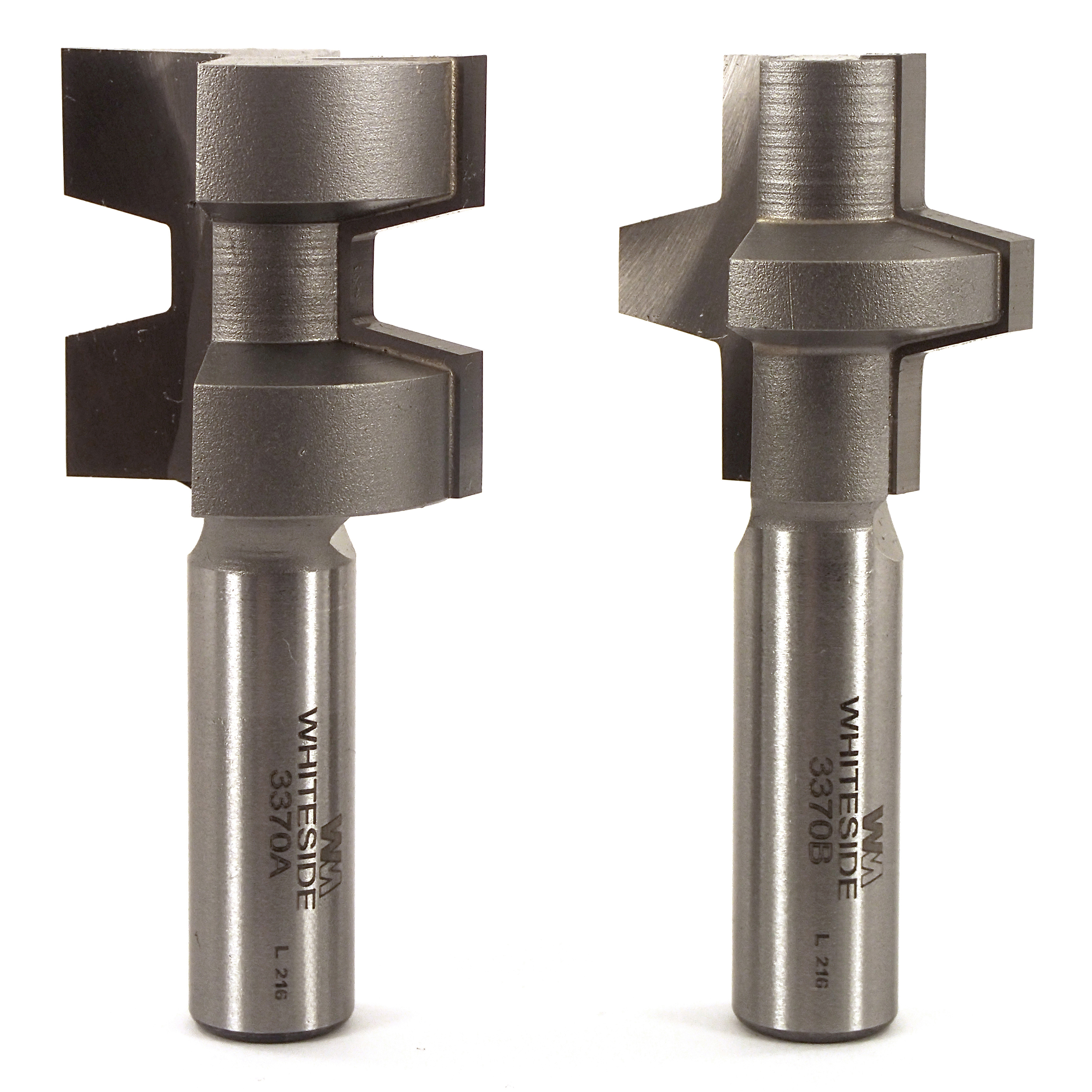 product: Whiteside 3370 Wedge Tongue And Groove (2) Router Bit 1-1/4