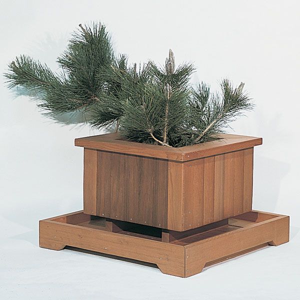 Woodworking Project Paper Plan To Build Redwood Planters, Plan No. 562