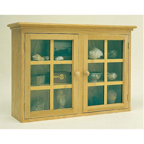 Woodworking Project Paper Plan To Build Display Cabinet, Plan No. 865