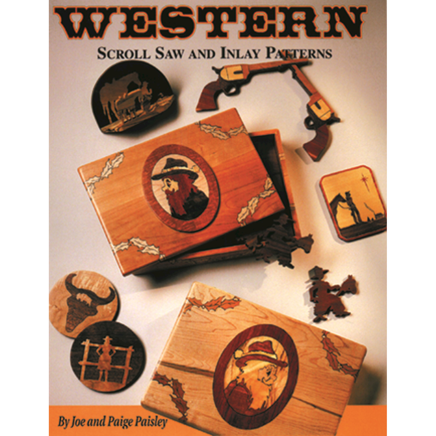 product: Fox Chapel Western Scroll Saw and Inlay Patterns shown