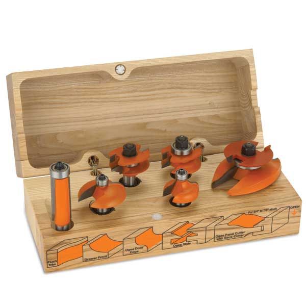 800.520.11 Cabinetmaking Router Bit Set Ogee Profile - 1/2"sh