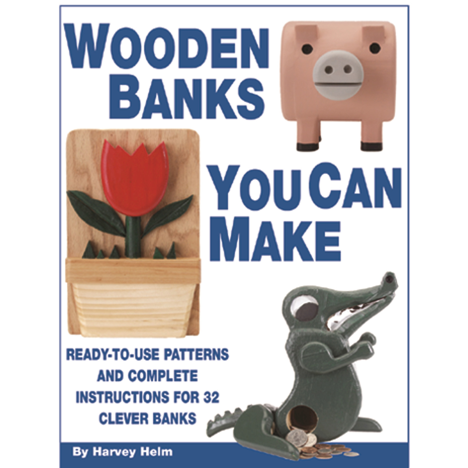 product: Fox Chapel Wooden Banks You Can Make shown