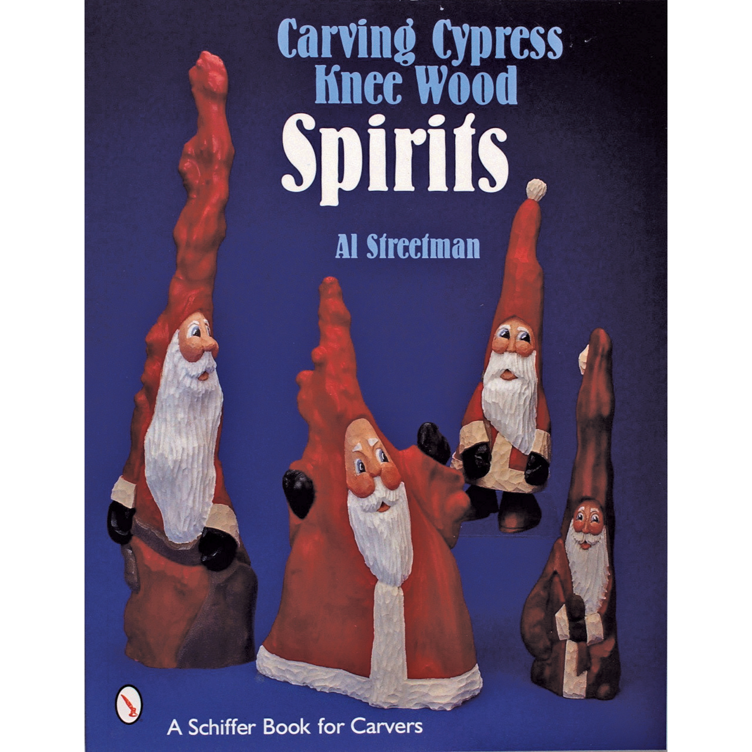Carving Cypress Knee Wood Spirits