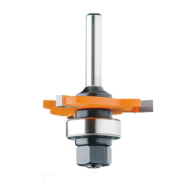 822.364.11b Slot Cutter With Arbor And Bearing Router Bit 1/2"sh 1/4"h 1-7/8"d