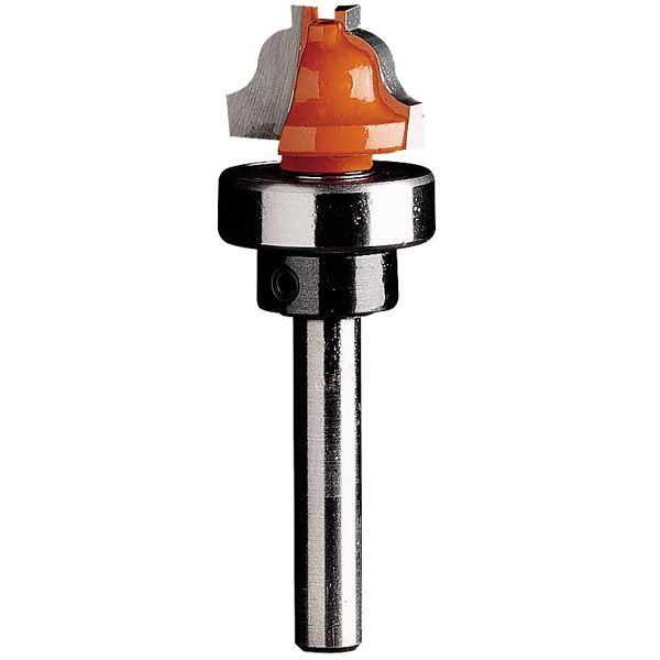 865.301.11b Classical Ogee Router Bit With Top Bearing 1/4"sh 3/4"od 1/8"r 31/64"cl 3/4"bd