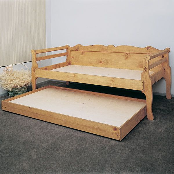 Woodworking Project Paper Plan To Build Day Bed, Plan No. 810