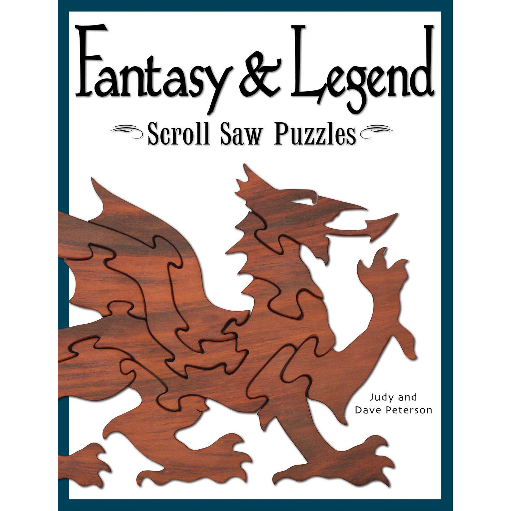 product: Fox Chapel Fantasy and Legend Scroll Saw Puzzles shown