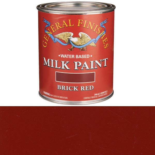 Brick Red Milk Paint Quart