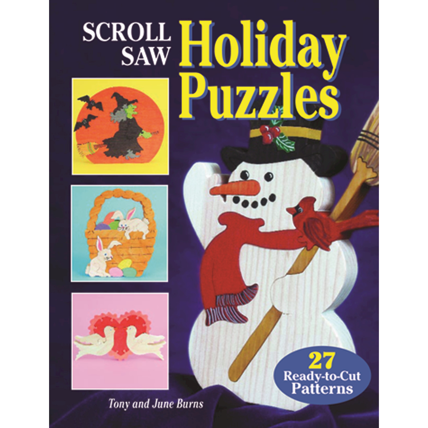 product: Fox Chapel Scroll Saw Holiday Puzzles shown