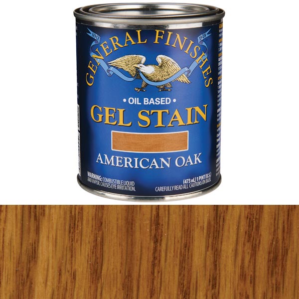 American Oak Gel Stain Pint