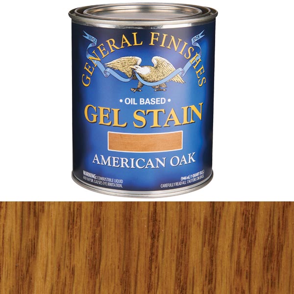 American Oak Gel Stain Quart