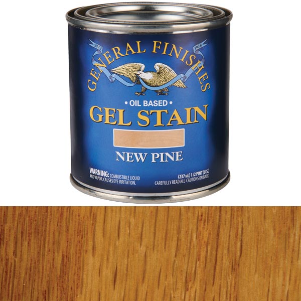 New Pine Gel Stain 1/2 Pint