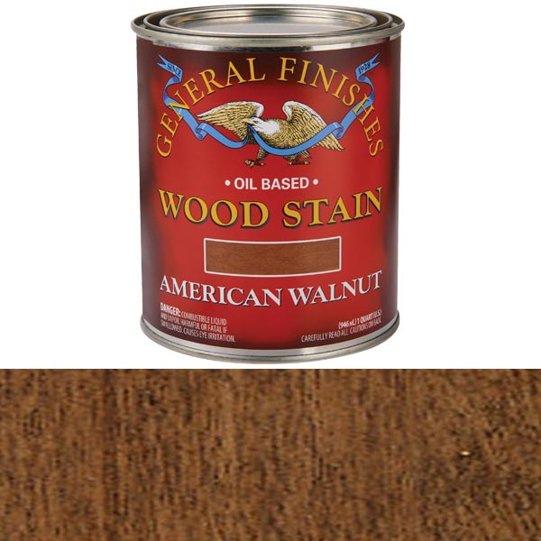 Oil Based Stain, American Walnut, Quart