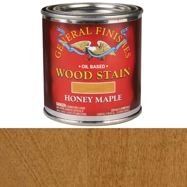 Honey Maple Oil Stain 1/2 Pint