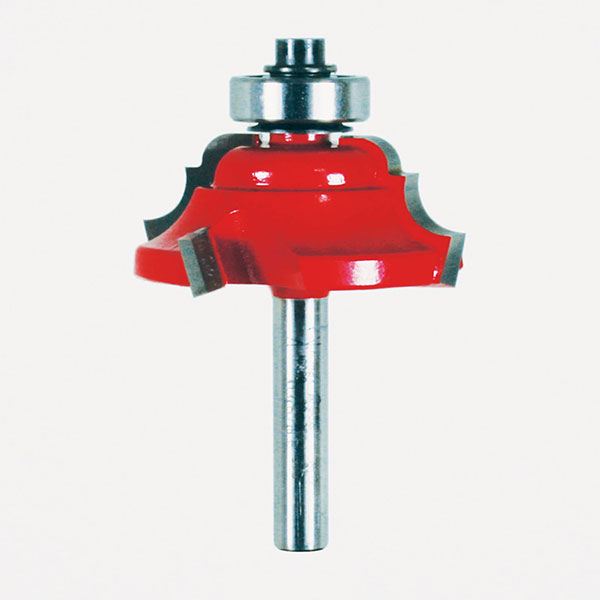 product: Freud 38-352 Quadra-Cut Classical Cove And Bead Router Bit 1/4