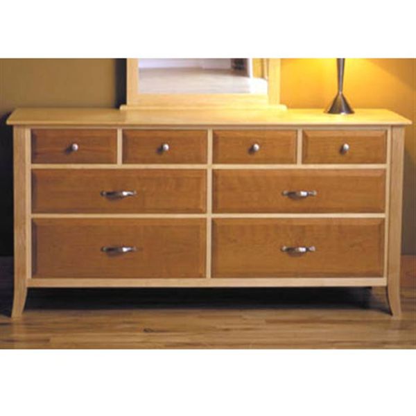 product: Wood Magazine Woodworking Project Paper Plan to Build Maple & Cherry 8-Drawer Dresser shown