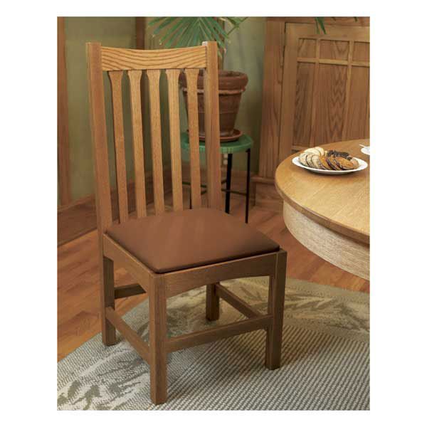 product: Wood Magazine Woodworking Project Paper Plan to Build Arts & Crafts Dining Chair shown