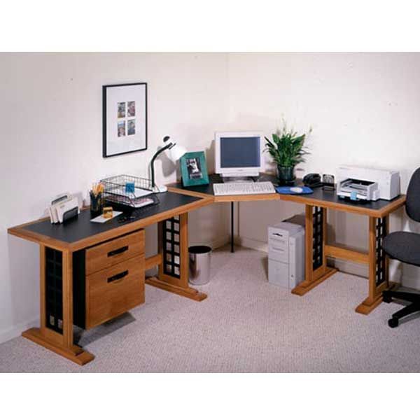 product: Wood Magazine Woodworking Project Paper Plan to Build Computer Desk shown