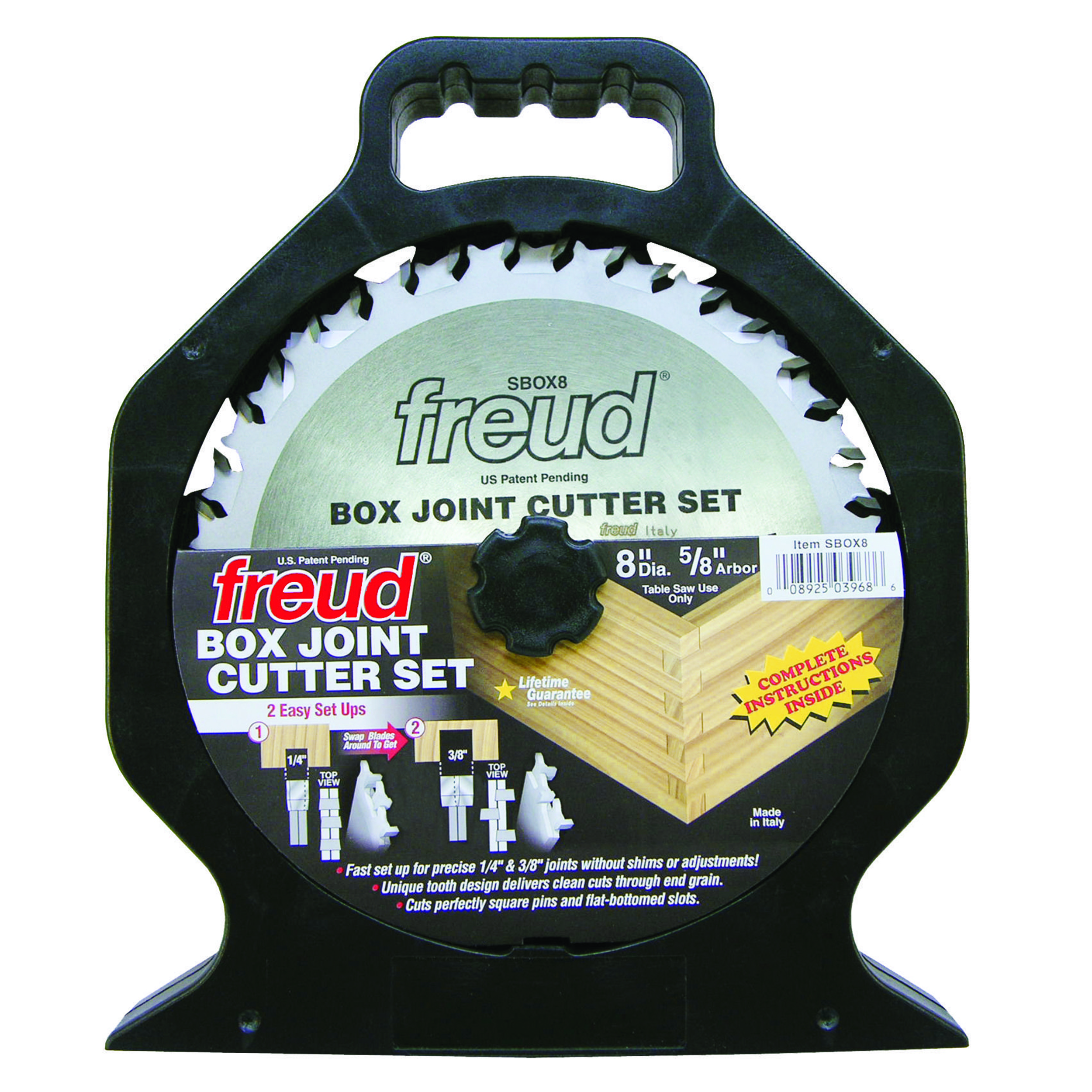 product: Freud Box Joint Blade Set shown