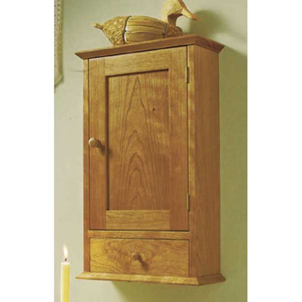 product: Wood Magazine Woodworking Project Paper Plan to Build Shaker Cabinet shown
