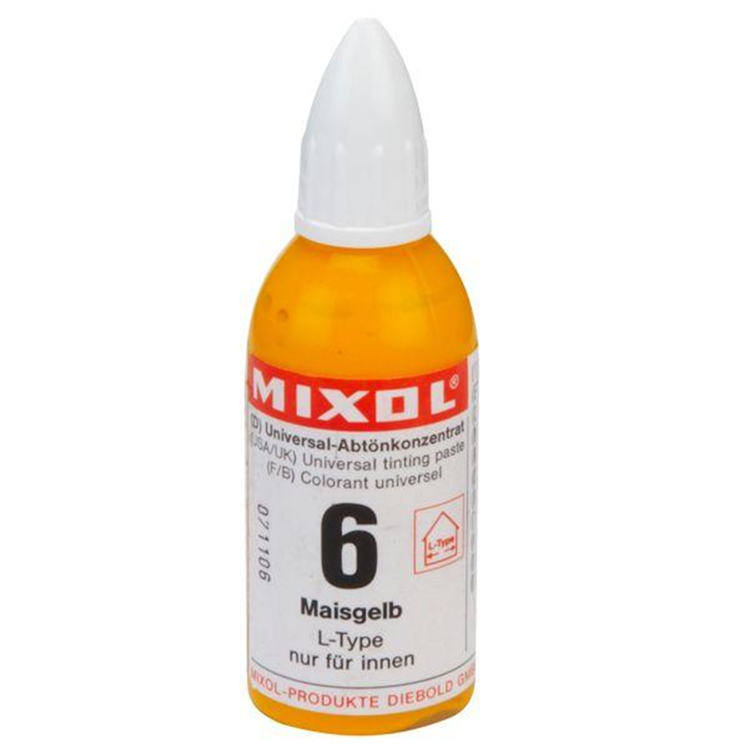 product: Mixol Maize Yellow Universal Pigment 20 ml shown