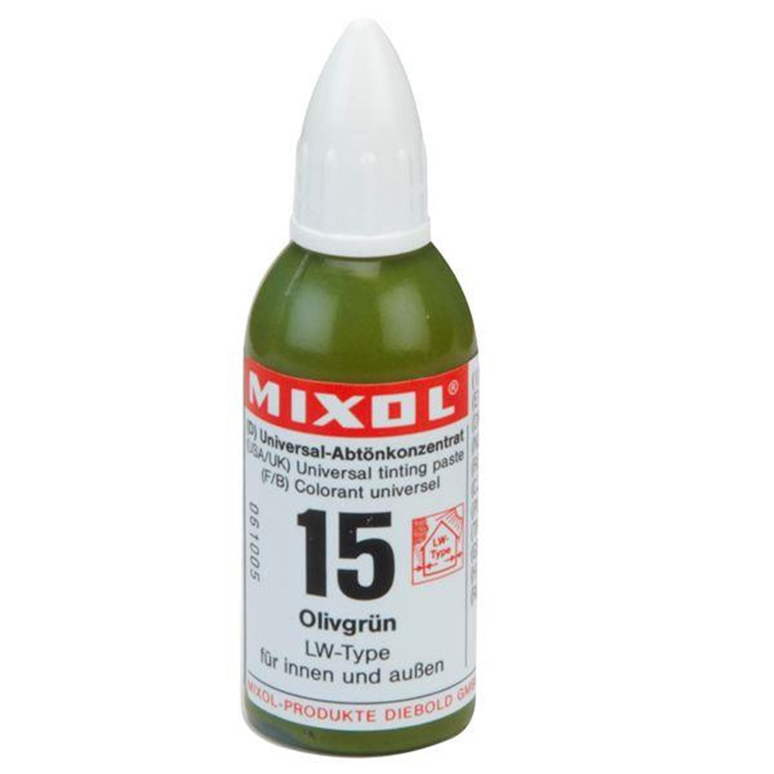 product: Mixol Olive Green Universal Pigment 20 ml shown