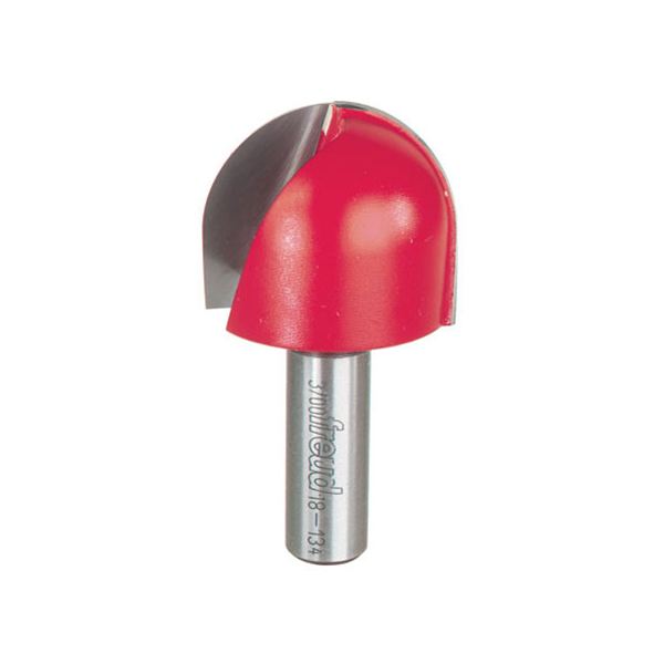 18-134 Round Nose Router Bit 1-1/2"d 1/2"sh