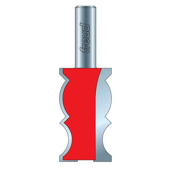 product: Freud Crown Molding Router Bit 404 Profile shown