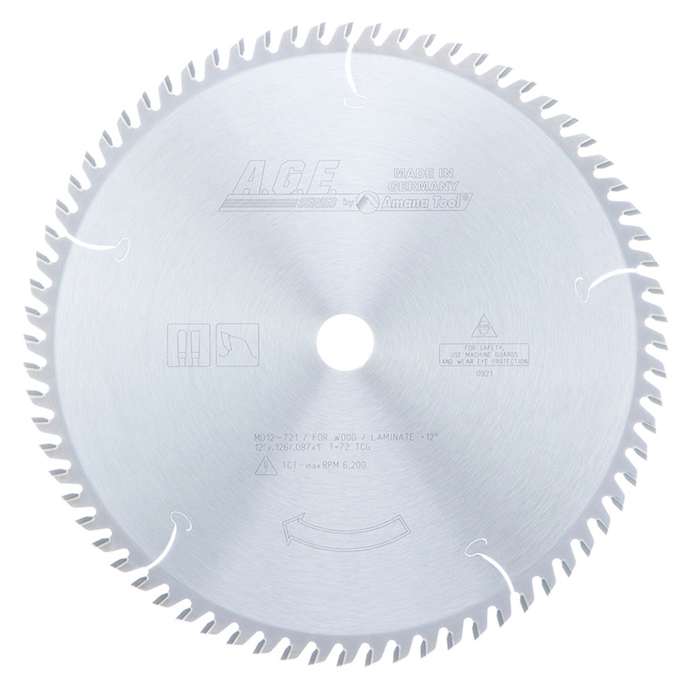 product: Amana Tool - A.G.E. Laminate Blade Blade, 12 Degree 1