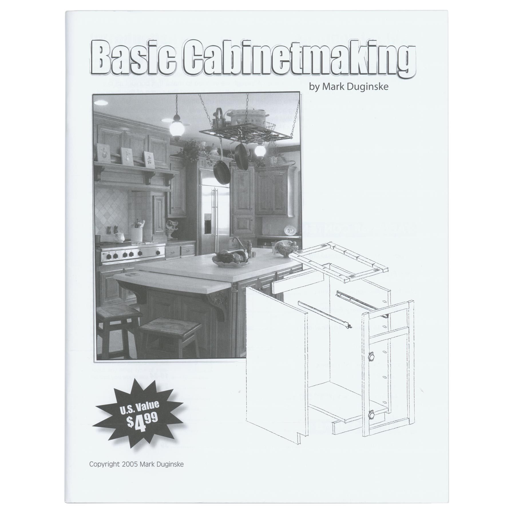 product: Kreg Basic Cabinetmaking Booklet shown
