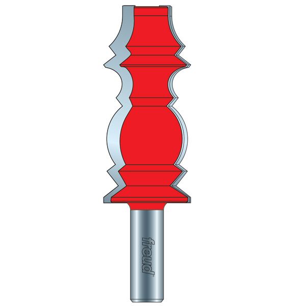 Wide Crown Molding Router Bit Lower Profile 2