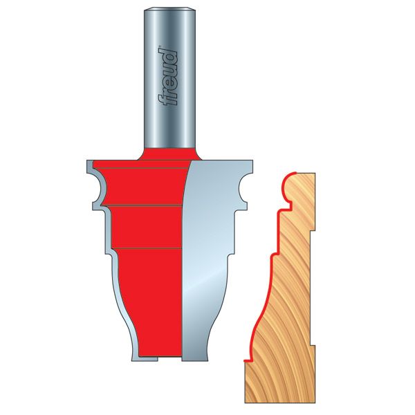 product: Freud 99-467 Door Casing Molding Router Bit Style 376 shown