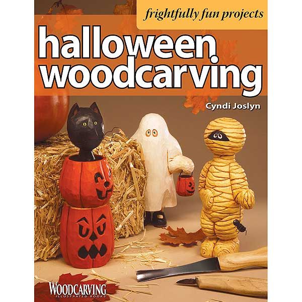 product: Fox Chapel Halloween Woodcarving: Frightfully Fun Projects shown