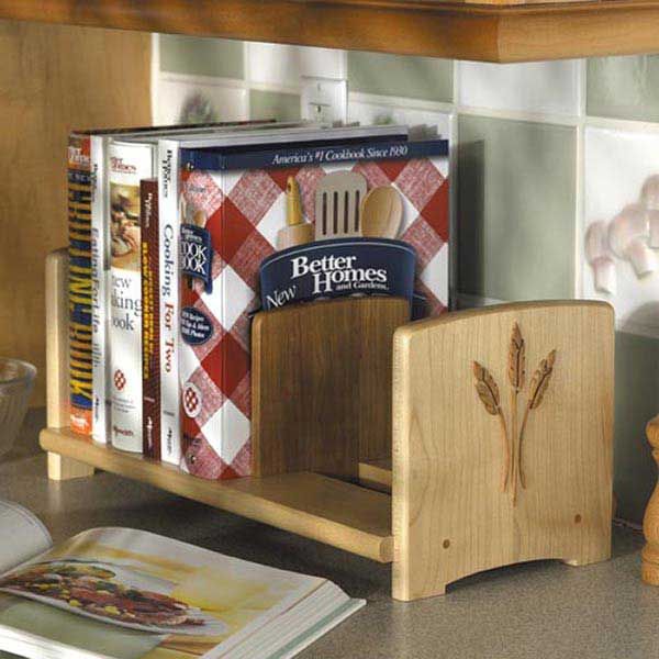 product: Wood Magazine Woodworking Project Paper Plan to Build Chef's Bookshelf shown