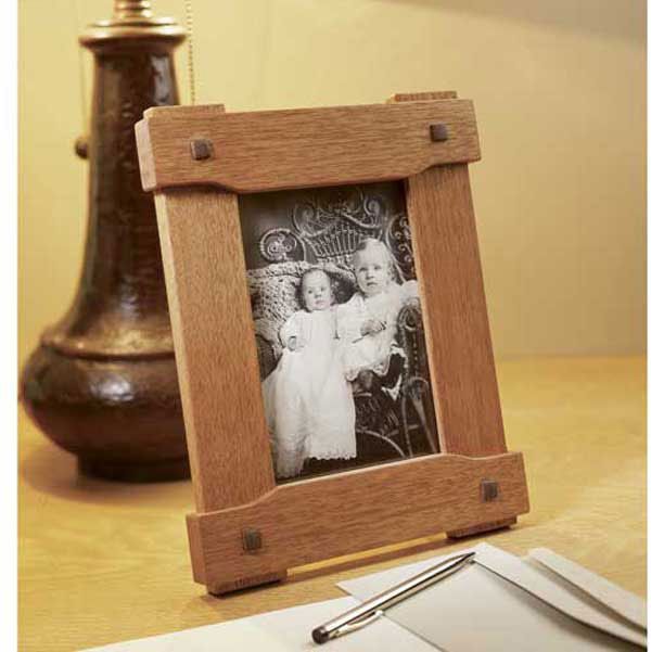 product: Wood Magazine Woodworking Project Paper Plan to Build Era-Inspired Picture Frame shown