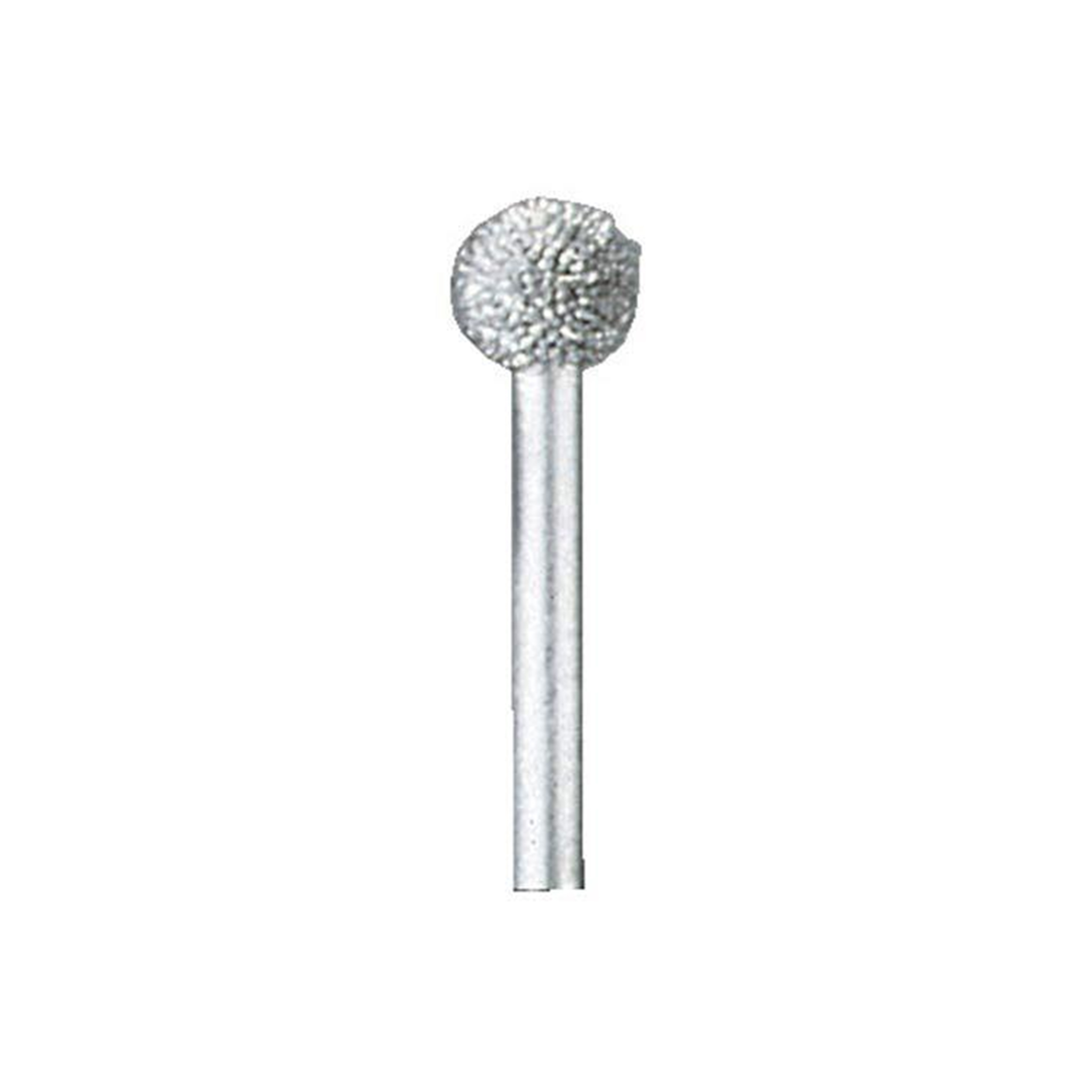 Structured Tooth Tungsten Carbide Cutter, 5/16" Dia. Ball, 1/8" Shank