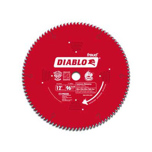 product: Freud D1296L Diablo Laminate/Flooring Blade - Sliding Miter, 12