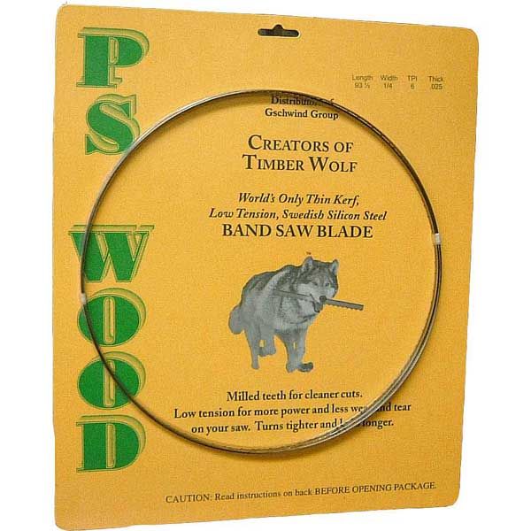 product: Timber Wolf Bandsaw Blade - 93-1/2